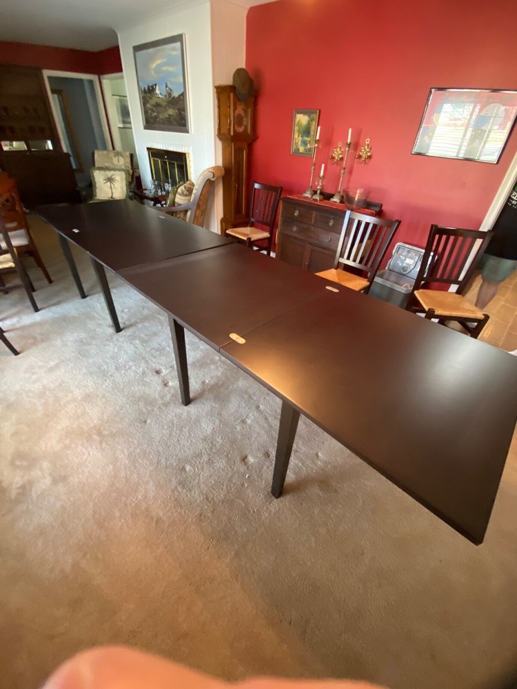 dining room tables, 8 chairs