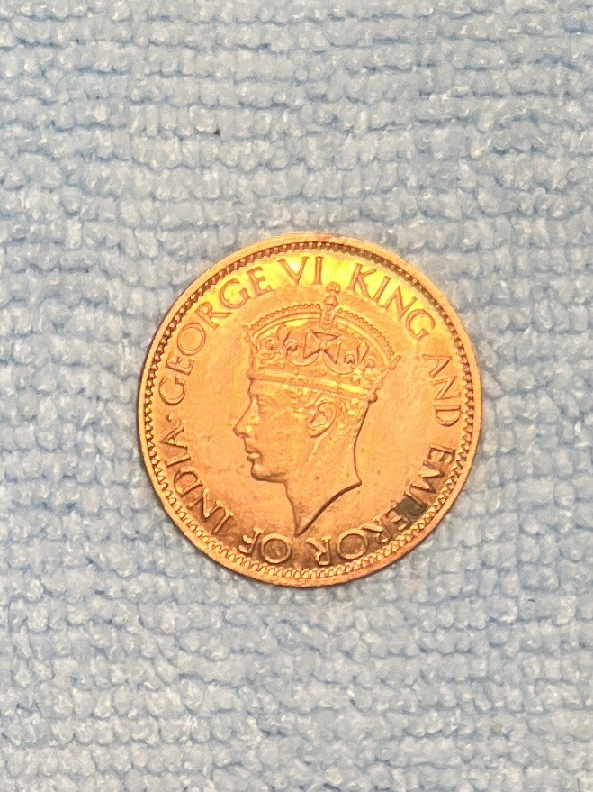 Ceylon - 1 Cent 1945