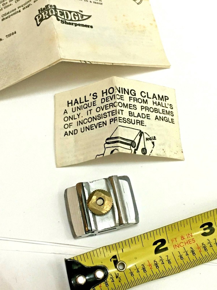 HALL's PRO EDGE HONE CLAMP
