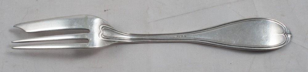 Antique Silver Plate Pie/Pastry Fork