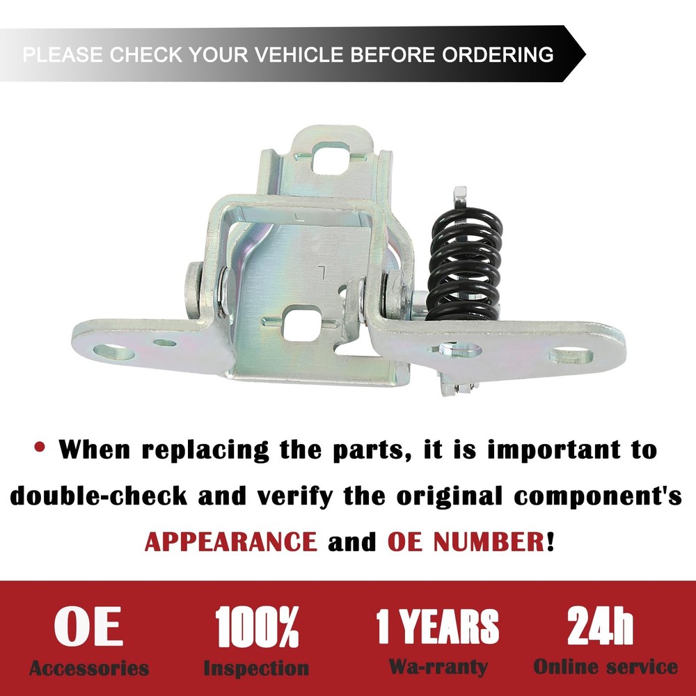 Front Lower Door Hinge Assembly | Fits Dodge Ram 1500 Left-Front