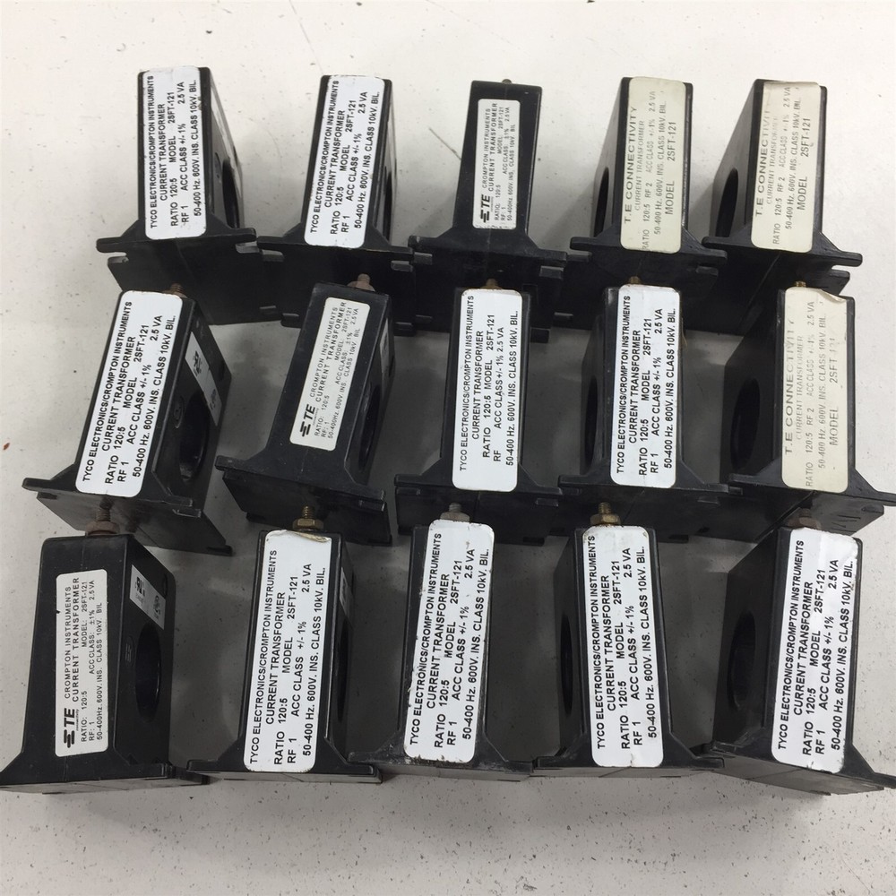 Tyco Electronics 2SFT-121 Current Transformer 120:5 2.5VA