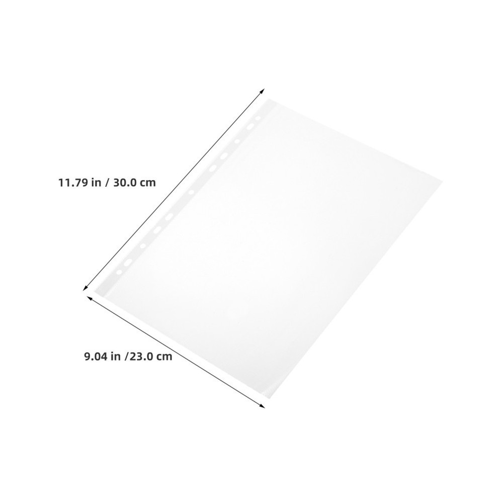 100 Pcs Bib Sheet Protector Marathon Holder Display Binder Sleeve