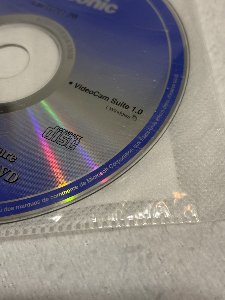 Panasonic Digital Palmcorder Software VideoCam Suite 1.0