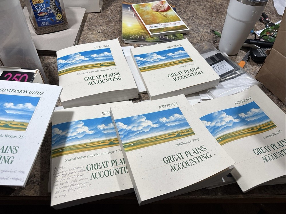 Great Plains Accounting Books & DISC Etc
