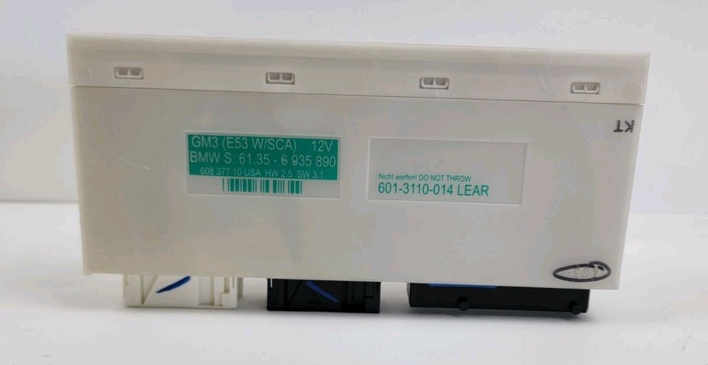 Electronic Module BMW S: 61.35-6 935 890 OEM 601-3110-014 Lear