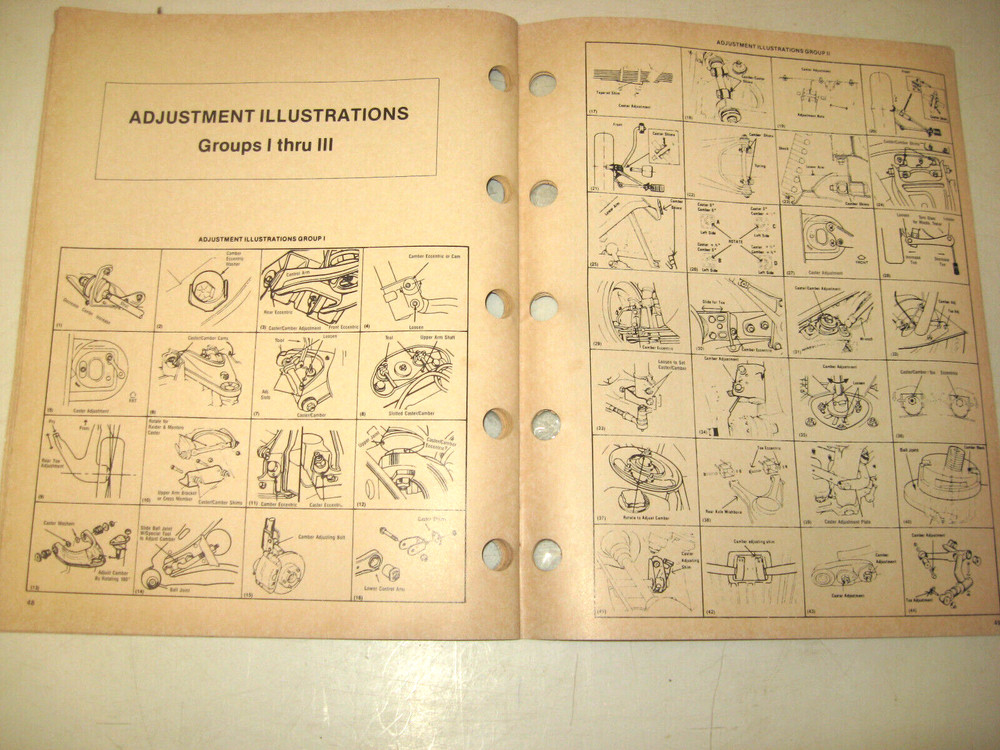 1988 SEALED POWER Alignment Specification Manual, 58 pages, # 251-88