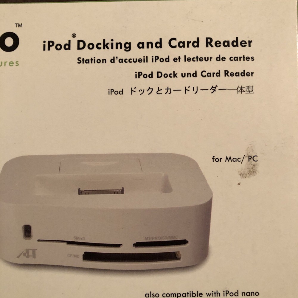 iDuo Atech Flash Technology Inc ipod Docking and Card Reader