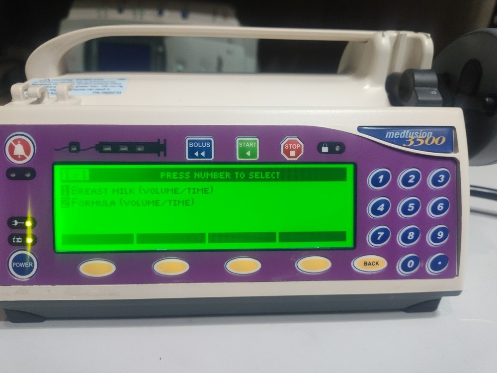 smiths medfusion 3500 infusion pump w/power cable