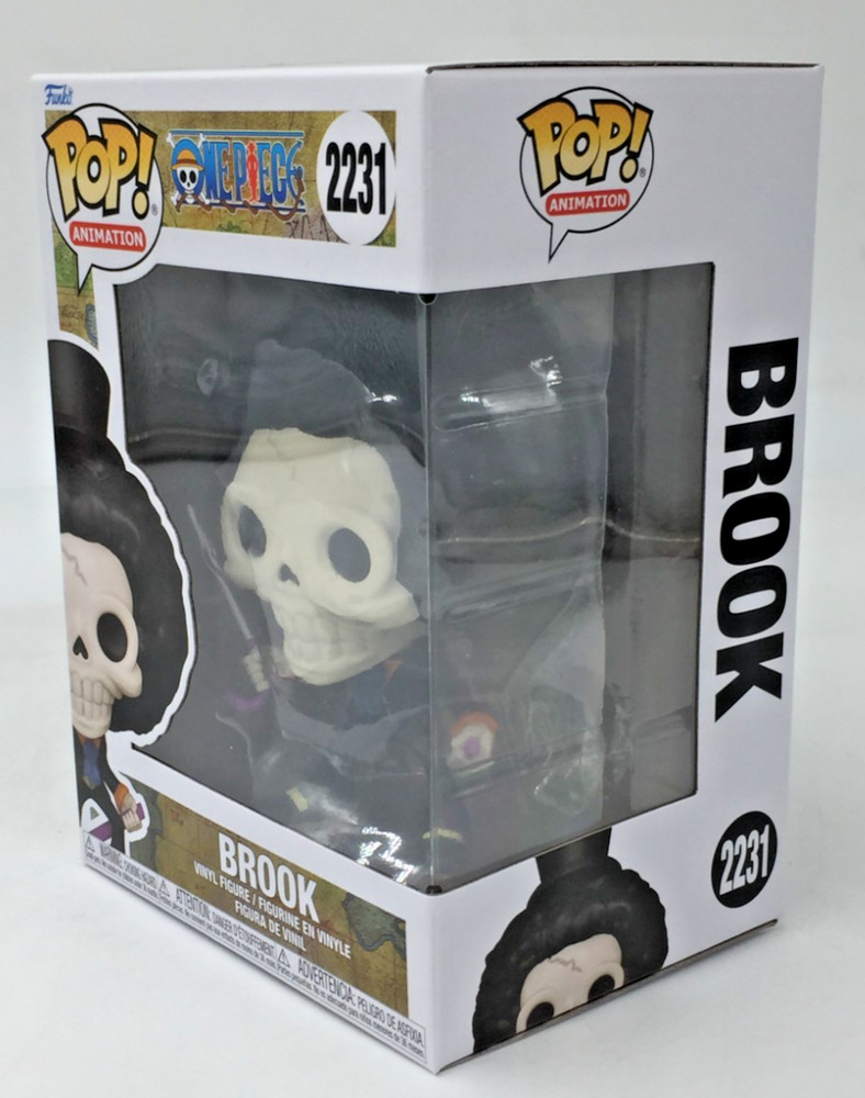 Funko Pop! One Piece Brook #2231 Refresh With Pop Protector