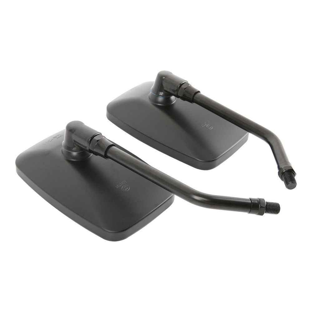 For Honda Shadow Phantom 750 VT750C2B Rectangular Motorcycle Mirrors Matte Black