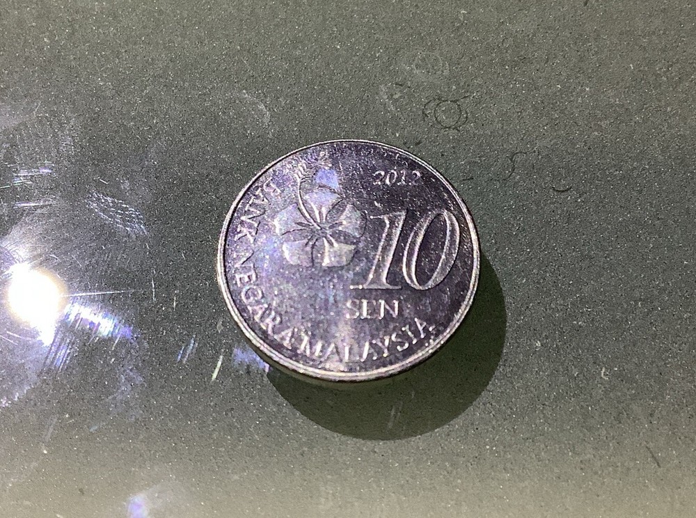 Malaysia 10 Sen 2012 UNC