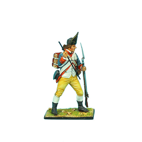 AWI062 Haslets 1st Delaware Standing Loading by First Legion