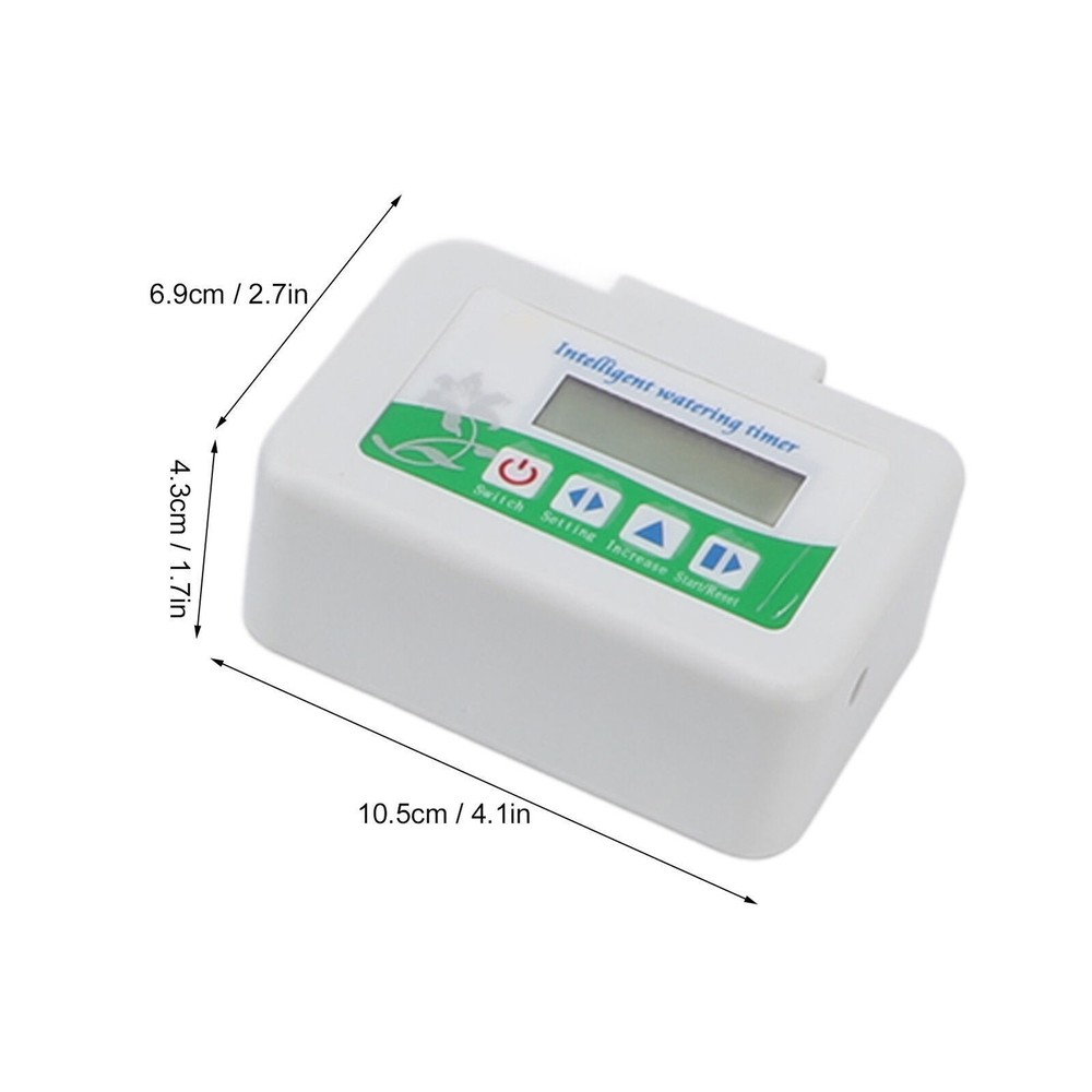 Intelligent Watering Timer Programmable Energy Saving with Solar Panel Automatic