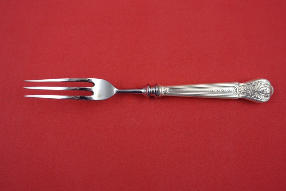 AJ Fuller Custom Pattern by Tiffany and Co Sterling Game Fork WS 6 3/4"