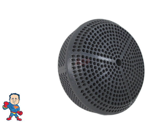 Suction Return Replacement Cover CMP 4-15/16" Diameter 170 gpm Dark Gray Pentair