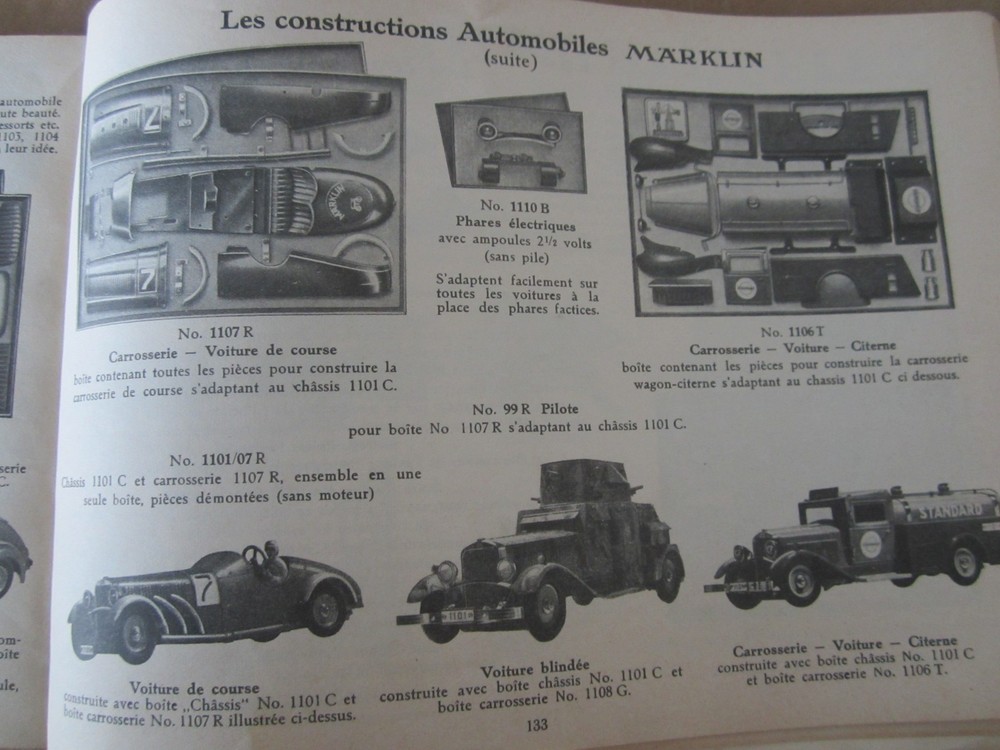 Marklin manual construction sets ref 71a
