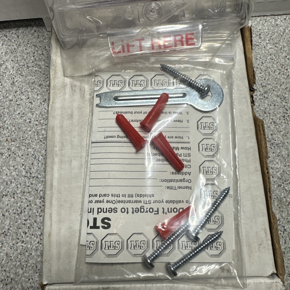 NEW IN BOX STI-6510 MINI STOPPER WITH LOCK FLUSH MOUNT