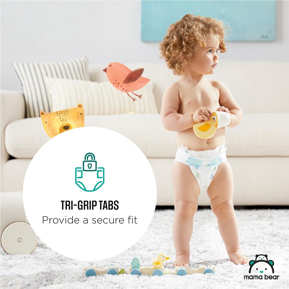 Amazon Brand - Gentle Touch Diapers, Size 3, 42 Count