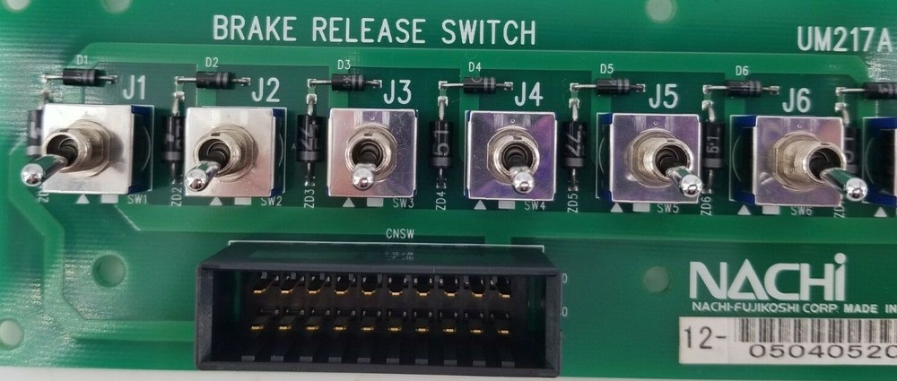 Nachi, UM217A, Brake Release Switch PCB Board