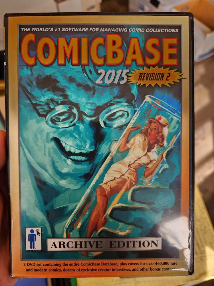 ComicBase 2017 & ComicBase 2015 6-DVD Set (Archive Edition) & (Revision 2)