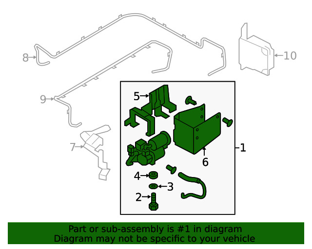 Genuine Nissan Compressor 53400-1LA4C