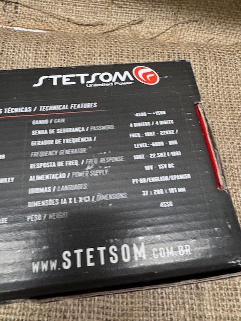 Stetsom STX 2448 DSP Digital Audio Processor Crossover 4 Channel -*New