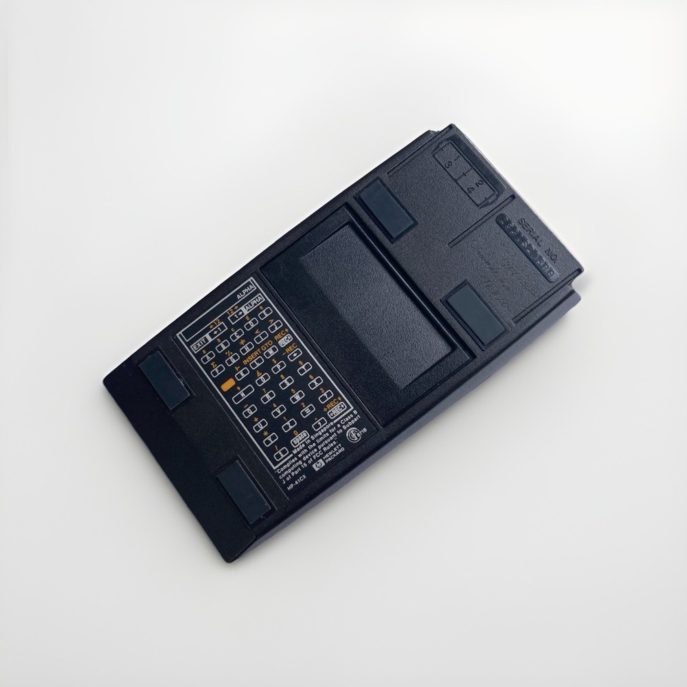 Hewlett Packard HP 41CV Calculator