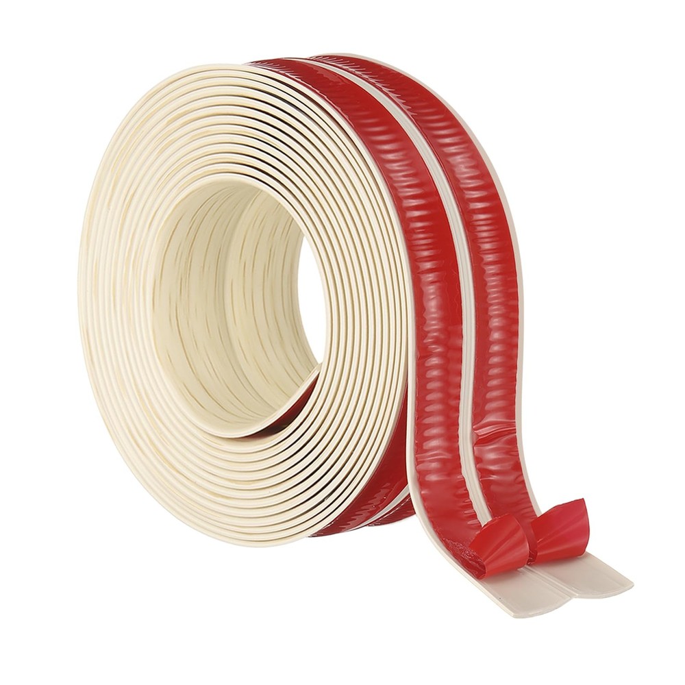 2.4 in x 9.8 ft Wall Corner Protector, Adhesive Wall Corner Guard Edge Protec...