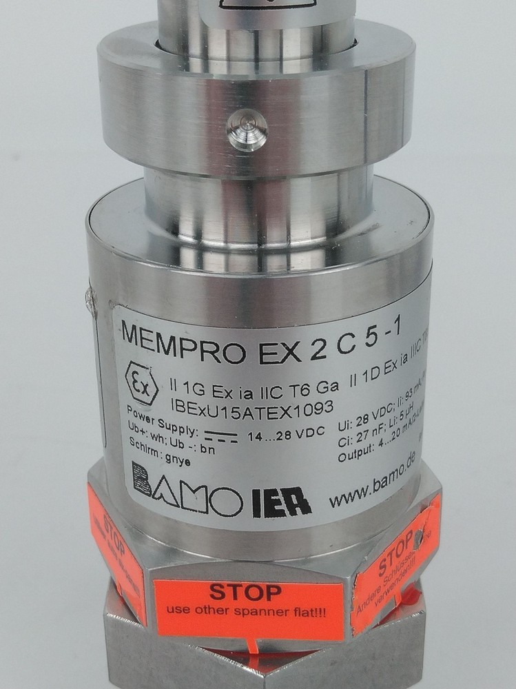 BAMO IER Mempro EX2 C 5-1 Hydrostatic Level Gauge