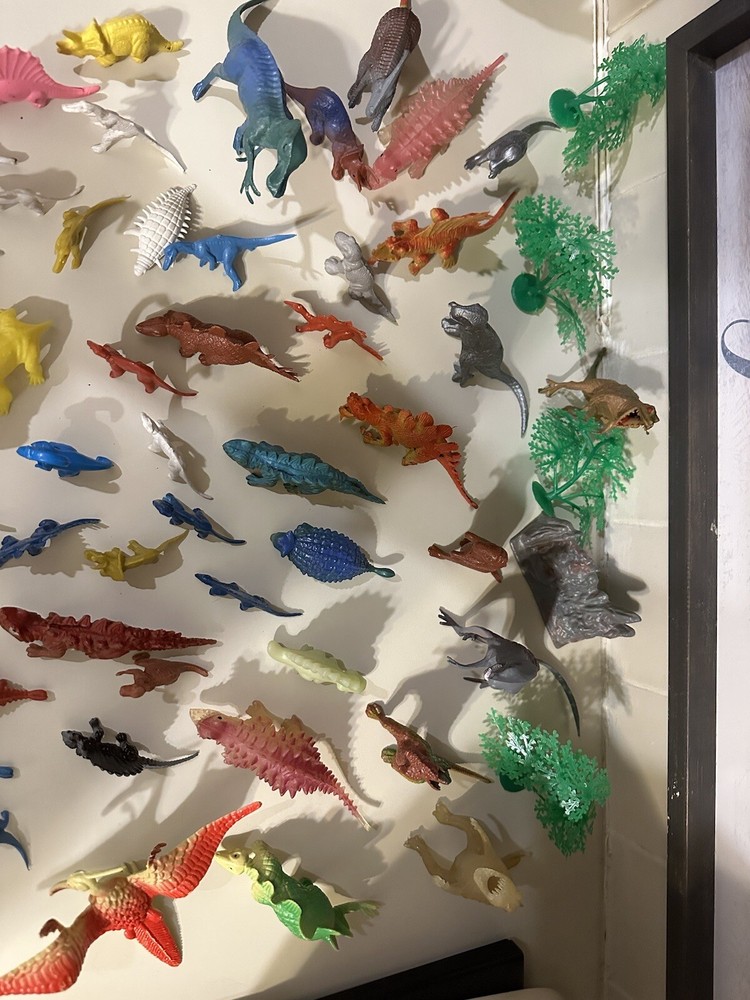Lot Of 55 Miscellaneous Plastic Dinosaurs