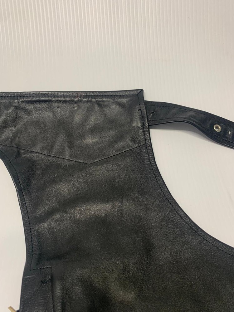 Jamin Leather Chaps Black Leather XXL Men's A67