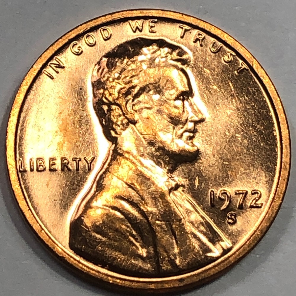 1972 S - Lincoln Memorial Cent