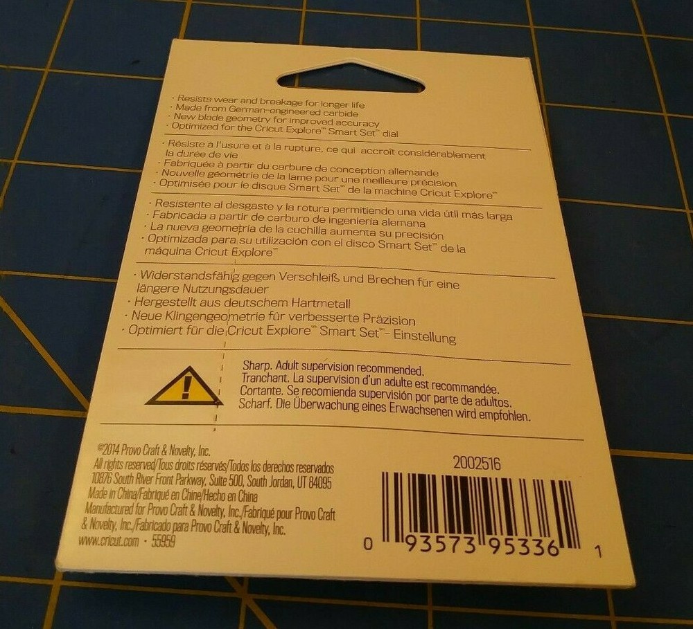 Cricut Premium Cutting Blade 093573953361