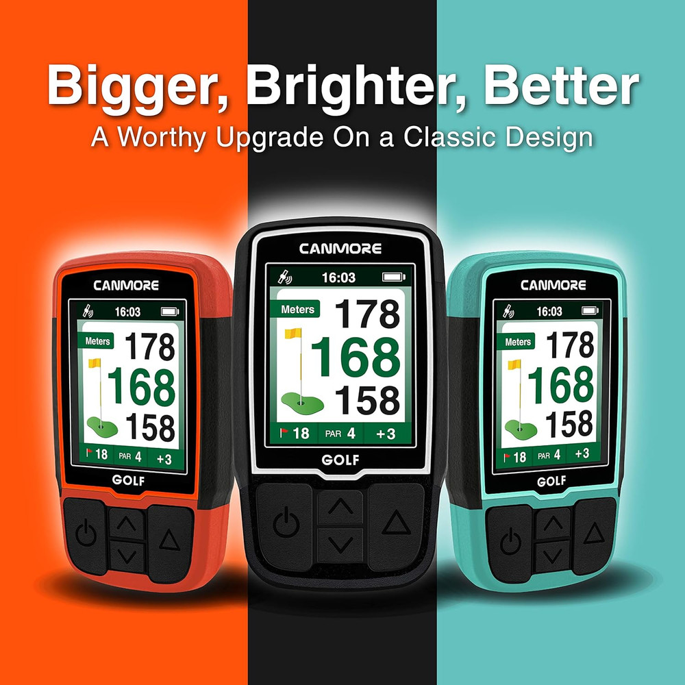 Preceding HG200 Handheld GPS Golf Device (Orange_Preceding)