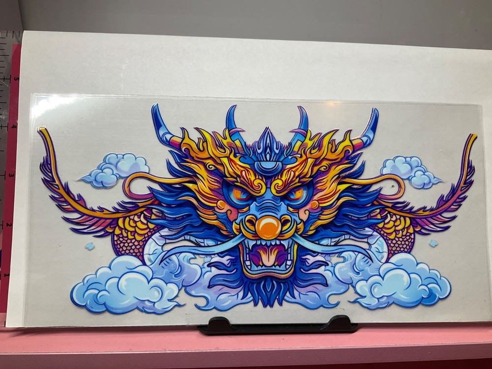 UvDtf Dragon Theme Wraps