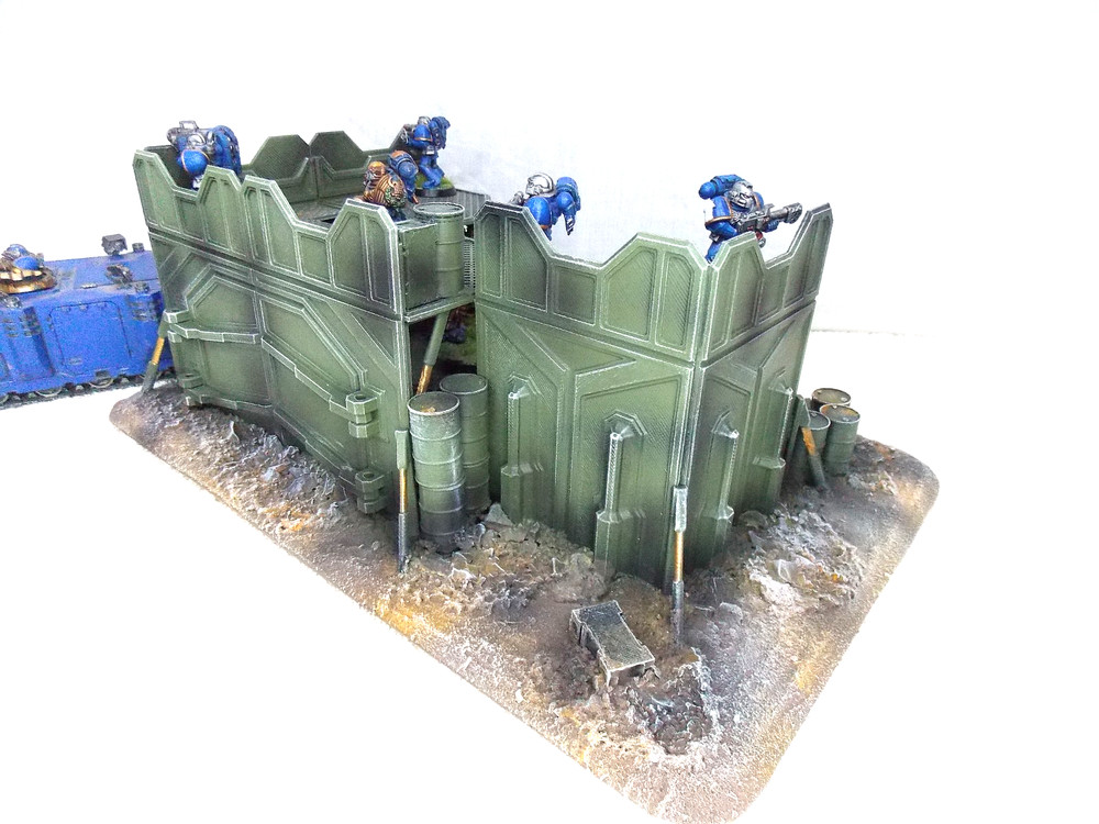 WARGAMING TERRAIN PAINTED