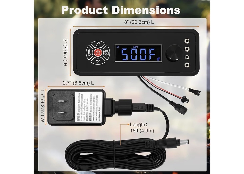 Replacement WiFi Control Board for Masterbuilt Gravity Grill 560/800/1050