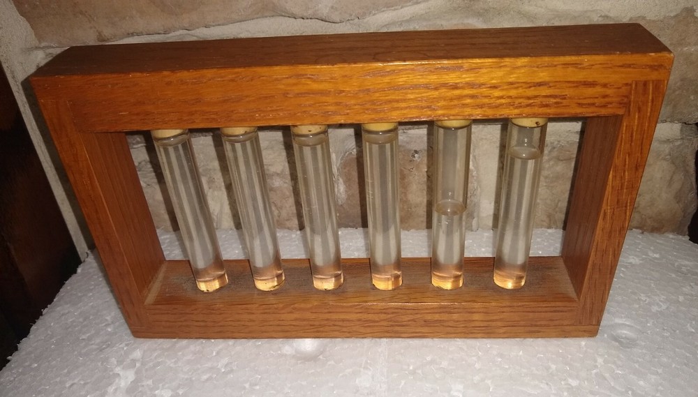 Sier-Bath Viscosity Comparator Display Science Wood Frame Div. of Gilbarco