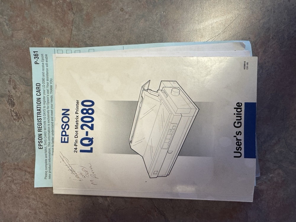 Epson 24-Pin Dot Matrix Printer