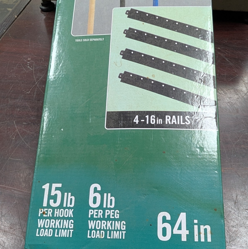 🤪 EVERBILT WALL MOUNT ADJUSTABLE STORAGE SYSTEM 248486