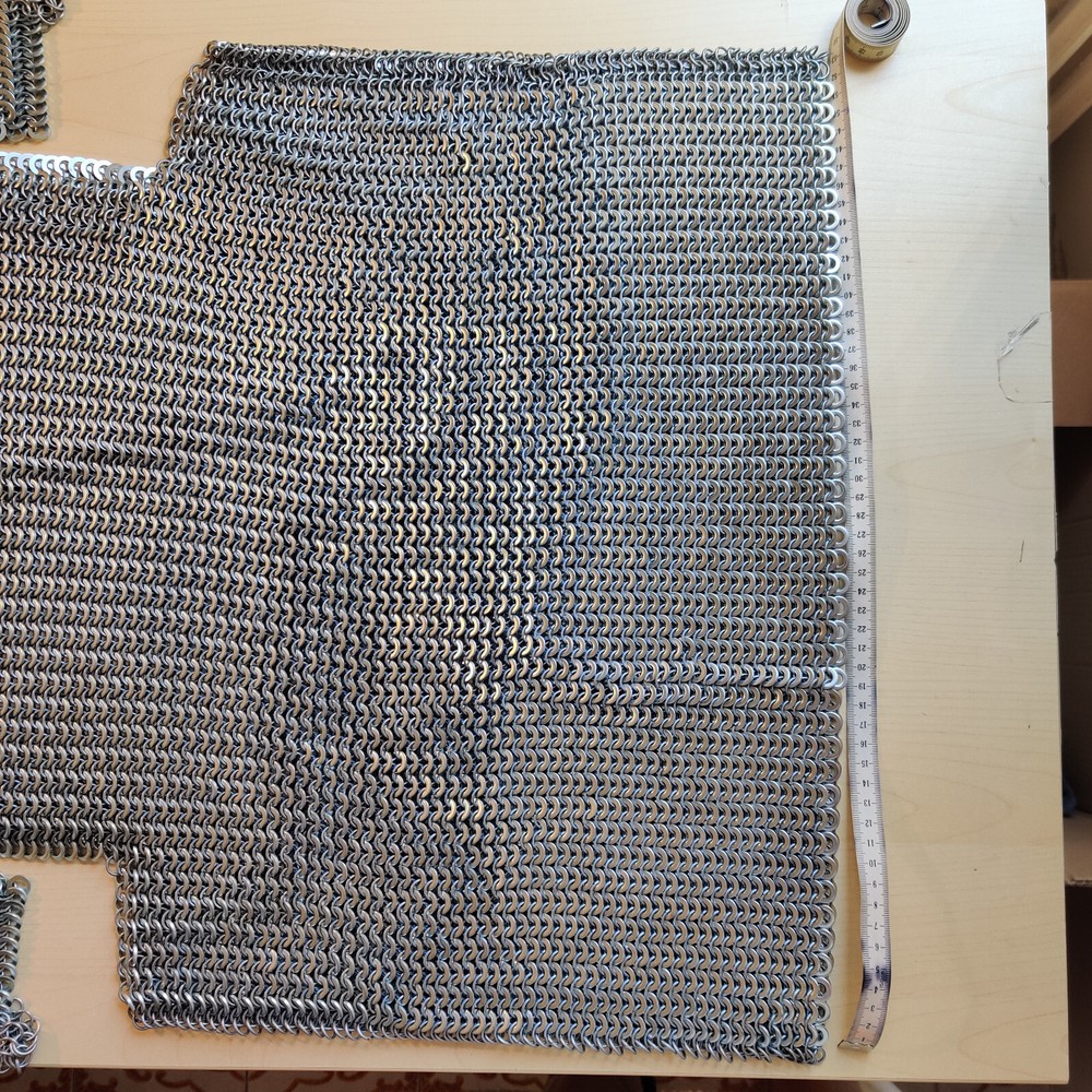 special construction knitting cotta - chain mail special construction