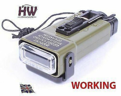 Airsoft ms2000 Working Functional Helmet Light Affliction Marker UK