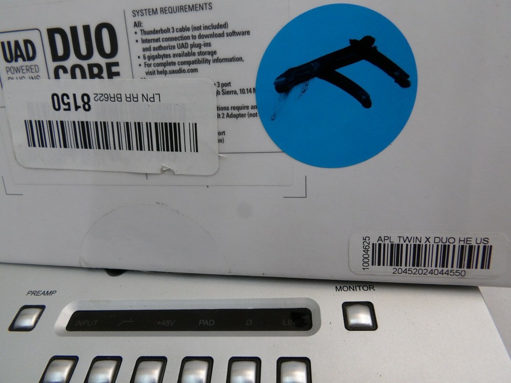 OPEN BOX UNIVERSAL AUDIO APOLLO TWIN AUDIO INTERFACE