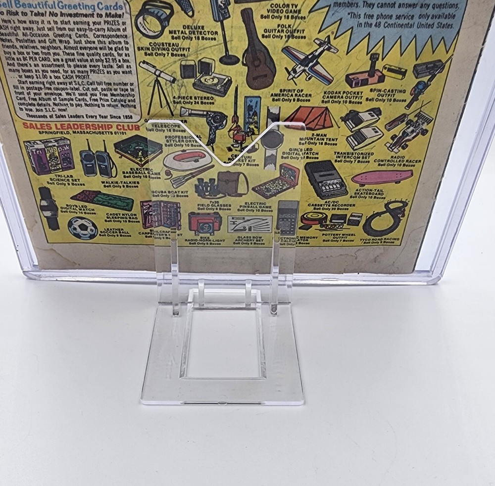Comic Book Display Stand Holder ALL SIZES Adjustable 2 Piece Stands Prop Easel