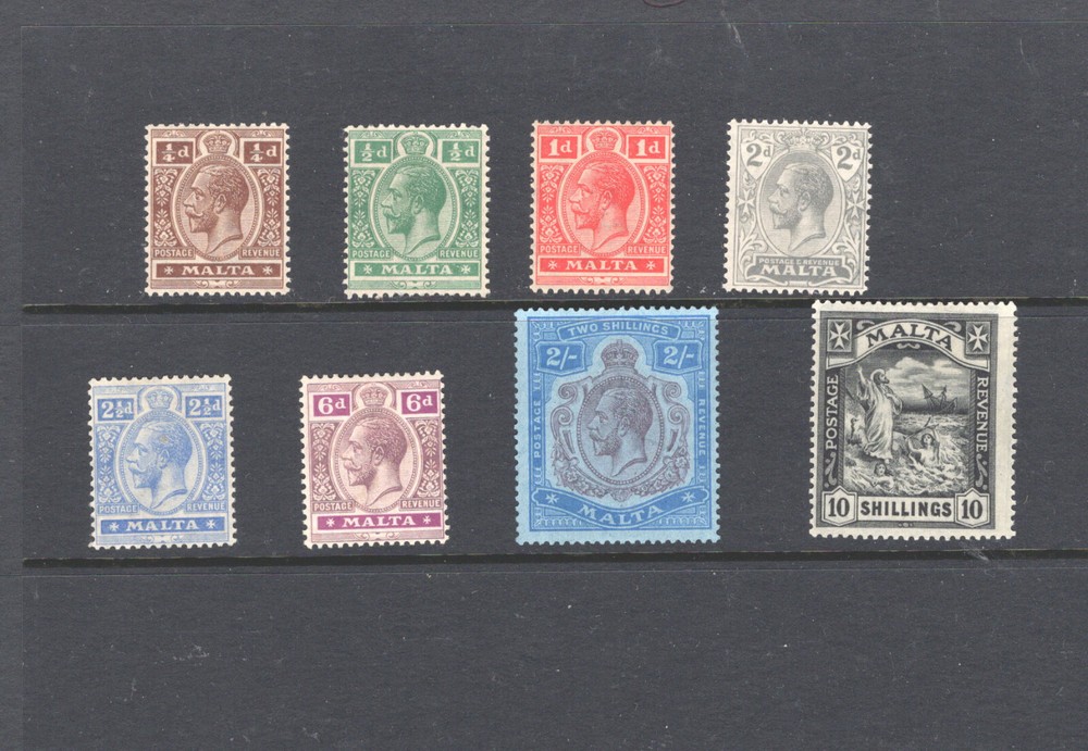 Malta   66-73  mint    nice set  high  value  signed