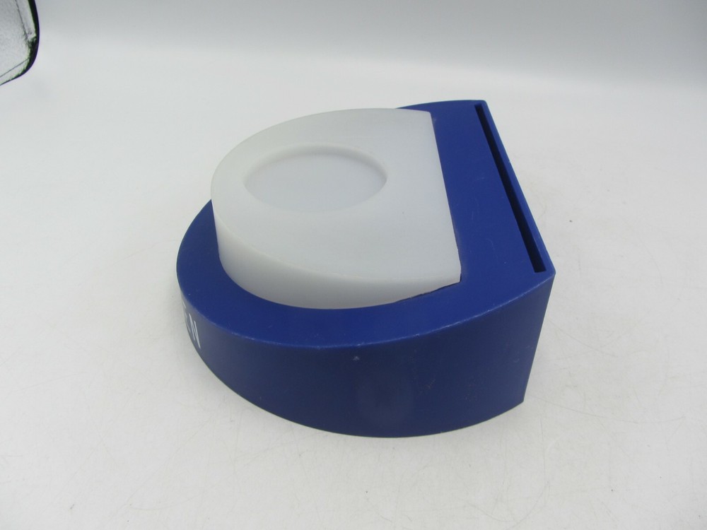 Plastic Olympus Pen Micro Camera Lens Store Display Stand Blue & White