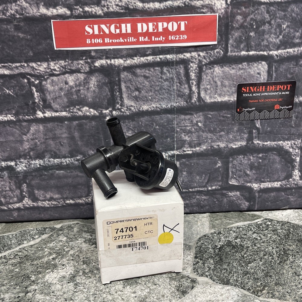 Compressor Works Heater Valve 74701