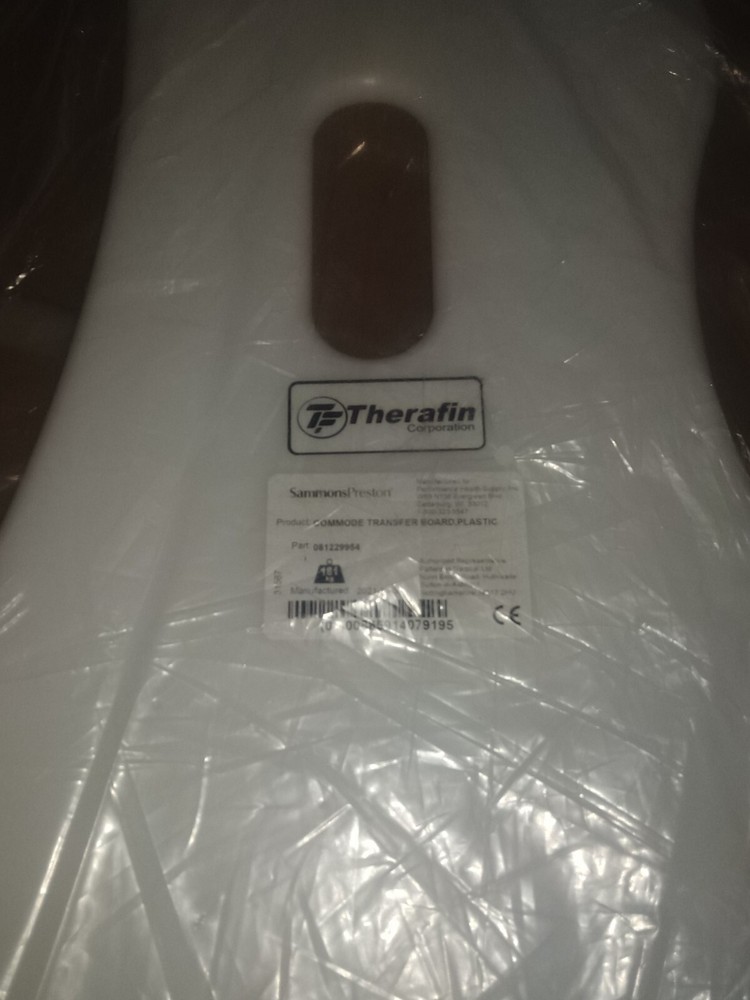 Commode Transfer Board Therafin Plastic Board #082239954