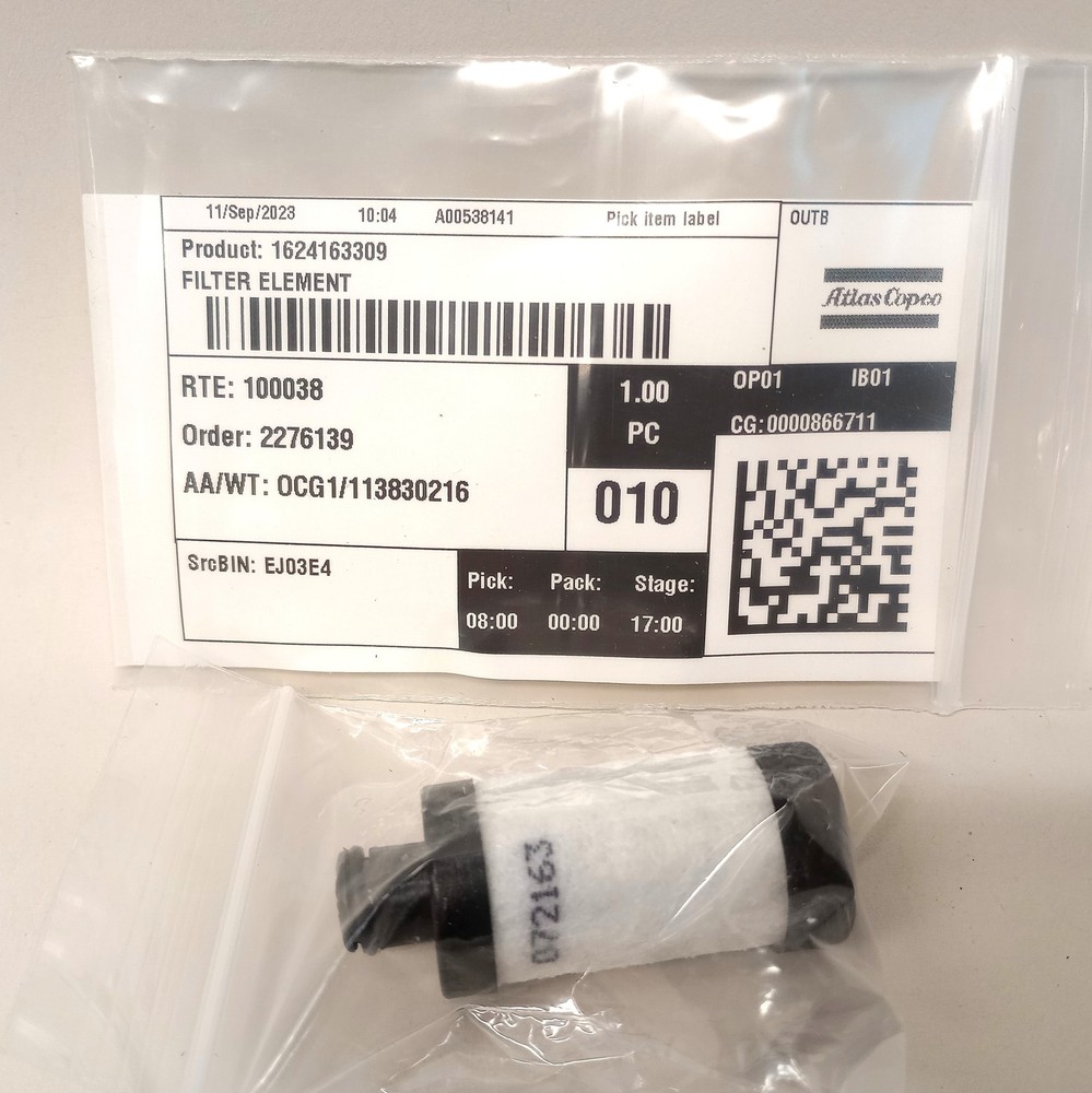 Atlas Copco 1624163309 Filter Element